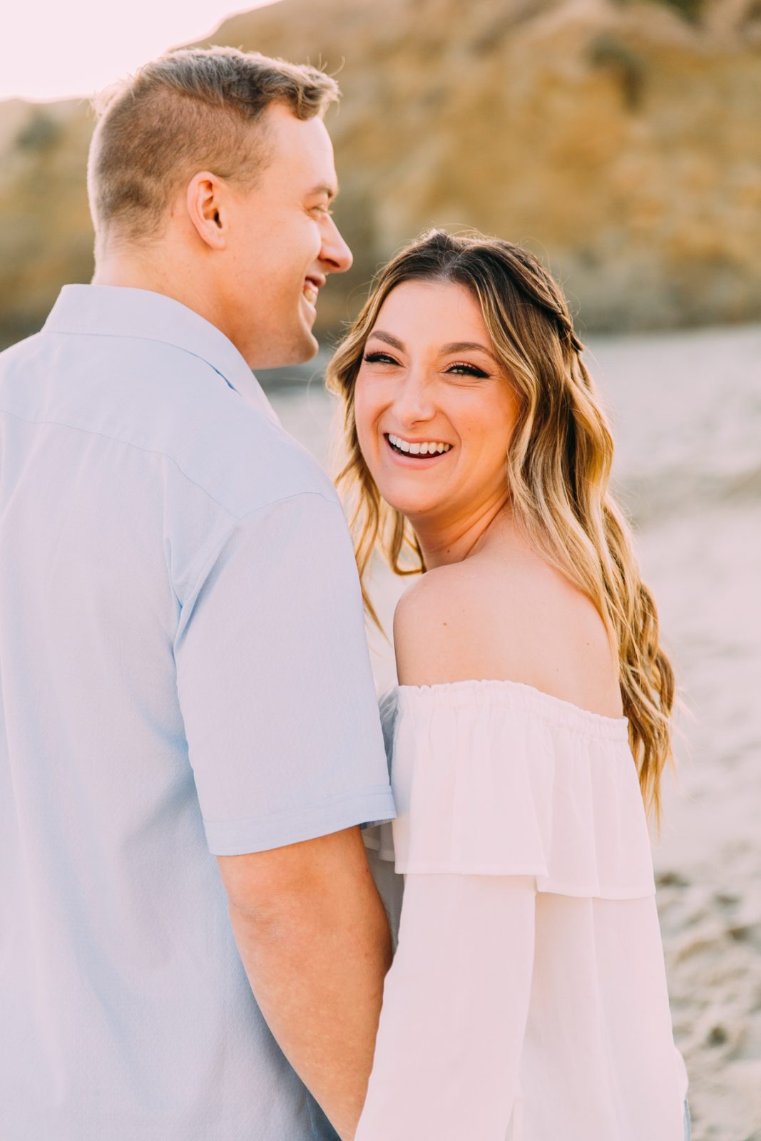 Montage Beach Engagement Session In Laguna Beach 